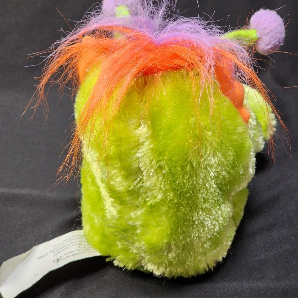 Gemmy Monster Maniacs Animated Plush Madge Green Sings Works Great - Picture 5 of 9